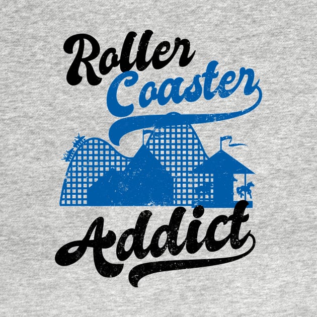 Roller Coaster Shirt | Addict Gift by Gawkclothing